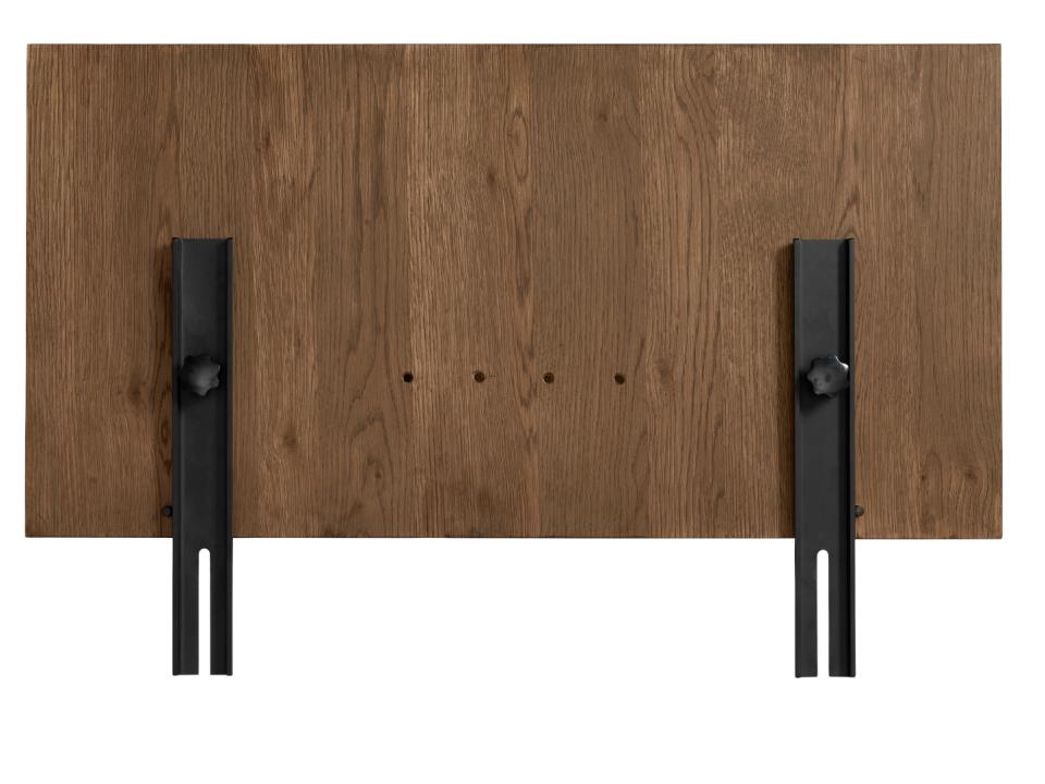 Arno Tillægsplade Røgfarvet Egefinér  90x45