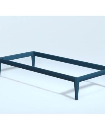 Auping Essential Sengeramme Royal Blue 100x210 Cm  Høj Model  : Erling Christensen Møbler