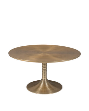 Bold Monkey Hypnotising Round Sofabord  Rund Guld Aluminium  ø77