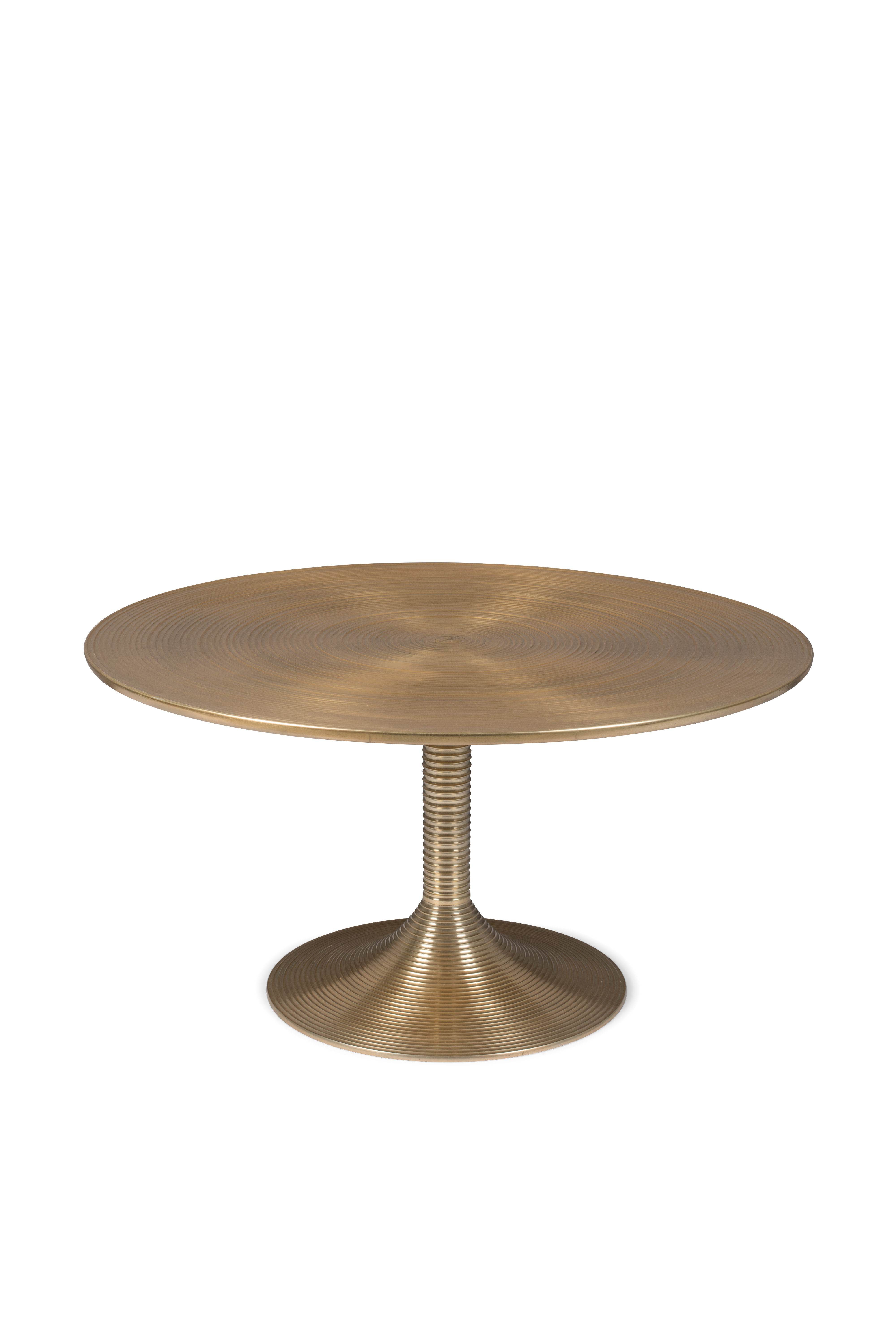 Bold Monkey Hypnotising Round Sofabord  Rund Guld Aluminium  ø77