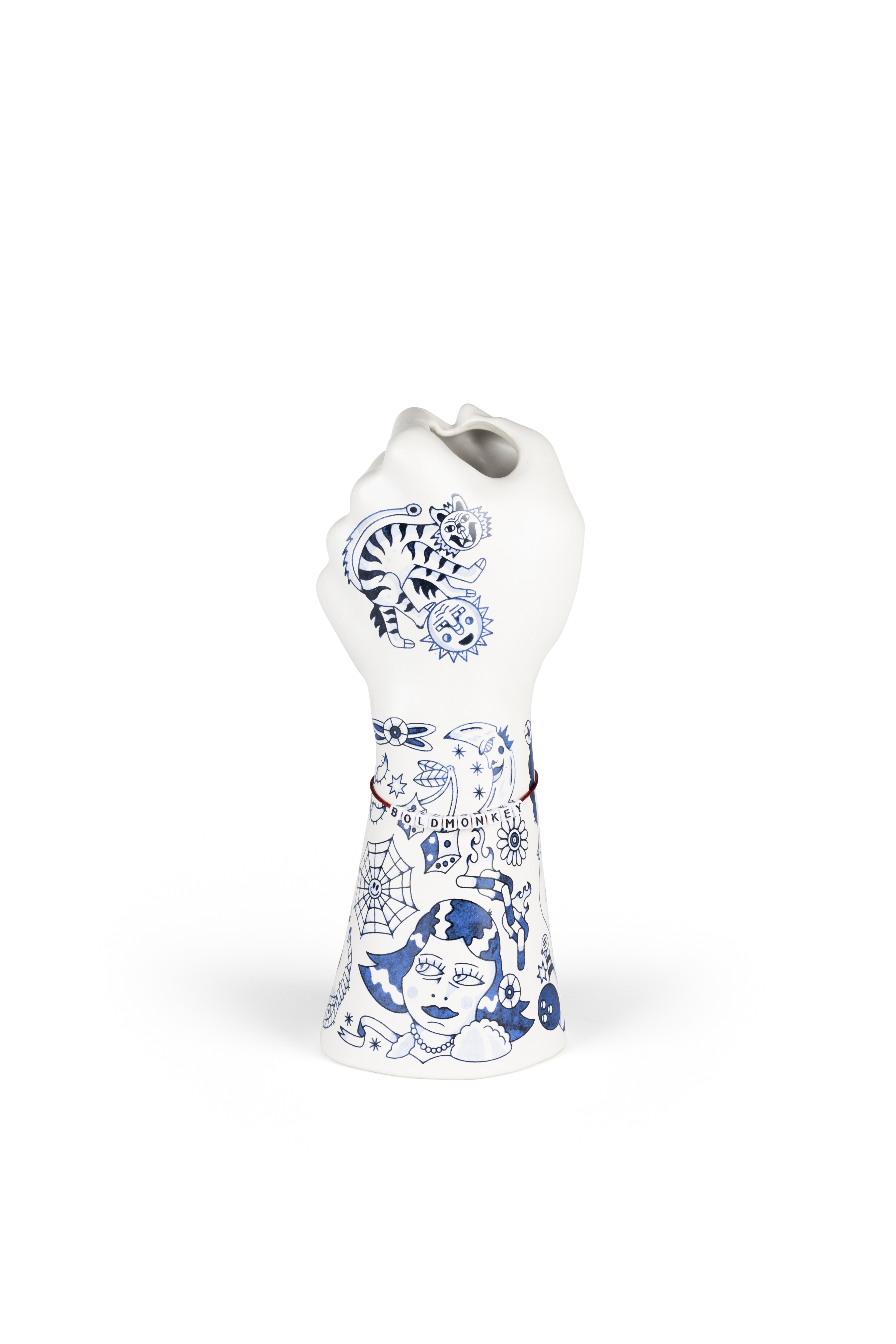 Bold Monkey Liberty Matters Vase Blå Keramik   :31