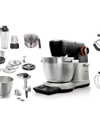 Bosch Mums8zs60 Serie   Køkkenmaskine Med Vægt   Ekstra Tilbehør  Sølv Sort