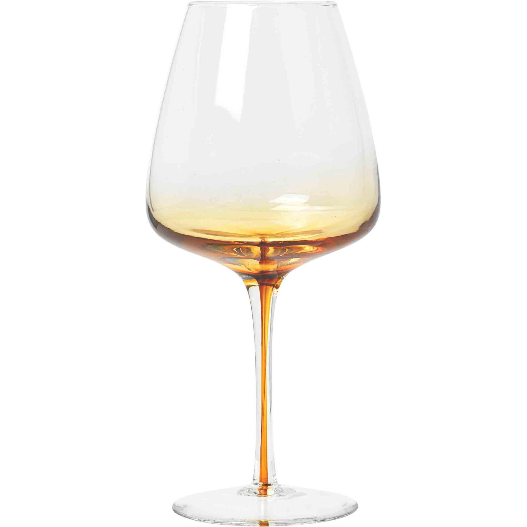 Broste  39 Amber 39  Rødvinsglas