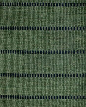 Olesen    Olesen Kelim Tæppe Mista Stripe 140   200 Cm Cactus Denim : Erling Christensen Møbler  : Erling Christensen Møbler