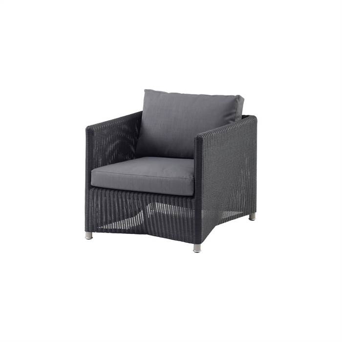 Cane-line Diamond Loungestol Weave Inkl  Hynder  : Erling Christensen Møbler