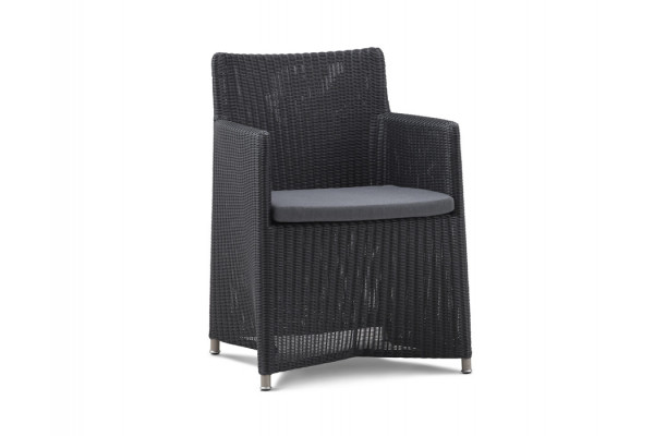 Cane-line Diamond Stol   Hynde Graphite Grey