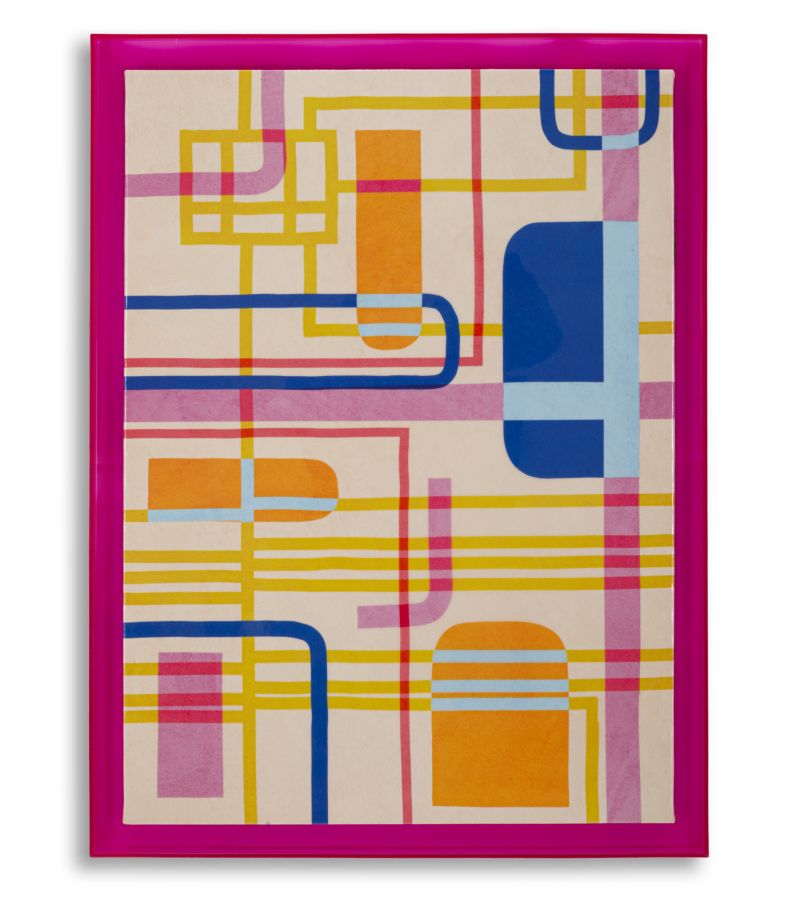 Canvas Print Af Fyrretræ  Lærred Og Plast   60x3x3 Cm