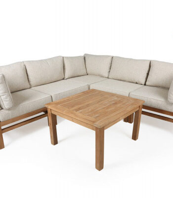 Colorado Teak Modulsæt Hjørne   Aspen Quickdry Hynder