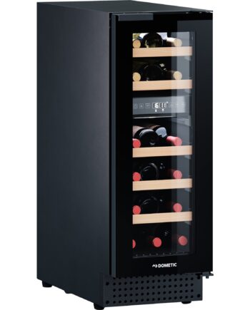 Dometic D18b Vinkøleskab    Temperaturzoner  18 Flasker  Sort