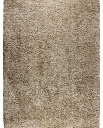 Dutchbone Hairy Gulvtæppe  Rektangulær Beige Meleret Uld Polyester Jute  200x290