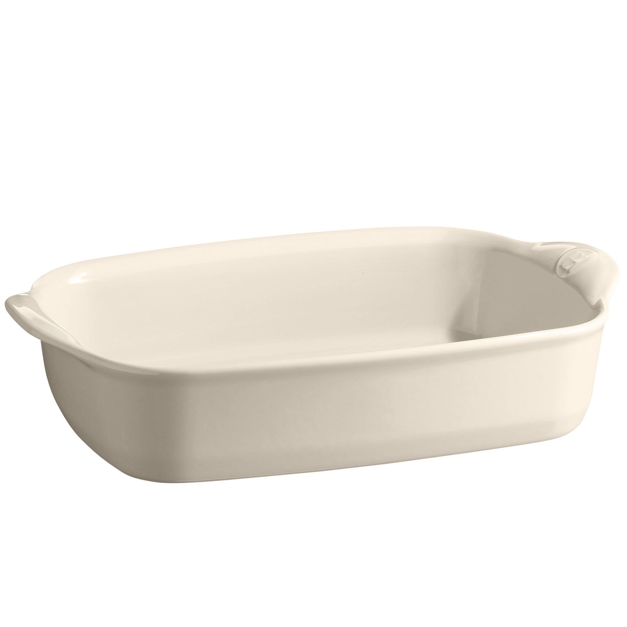 Emile Henry Rektangulær Ovnfast Form       55 Liter  Cream