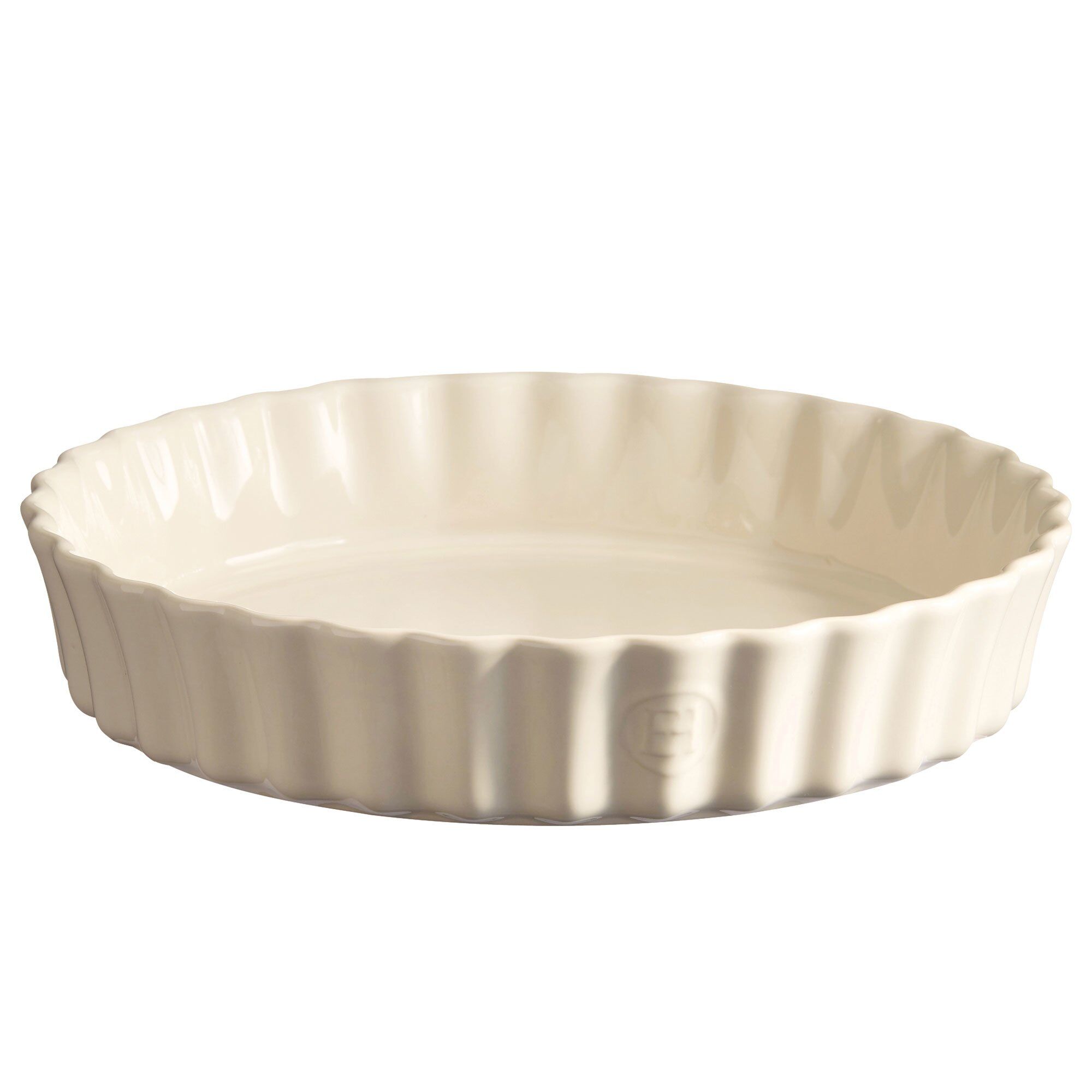 Emile Henry Tærteform 24 Cm  Cream