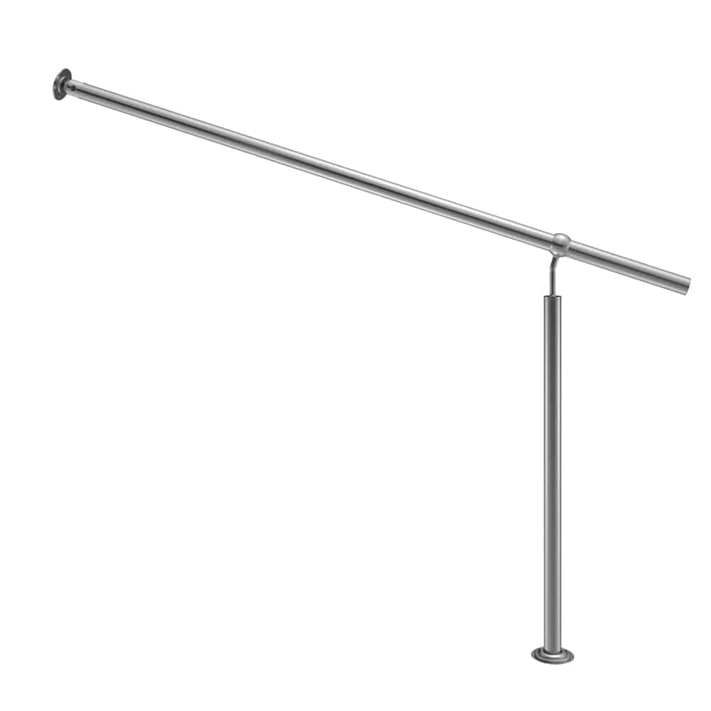 Entre Gelænder   Rustfrit Stål  150 Cm