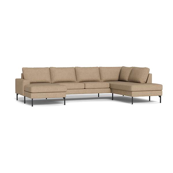 Erling Christensen Møbler Sindal Sofa Med Chaiselong Og Open-end : Erling Christensen Møbler  : Erling Christensen Møbler