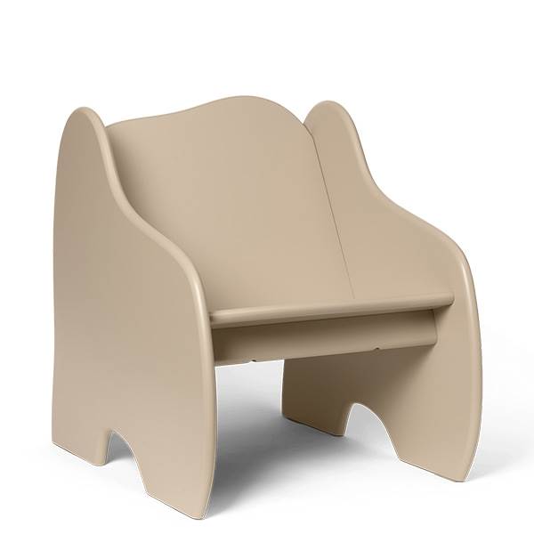 Ferm Living Slope Lounge Chair Cashmere  : Erling Christensen Møbler