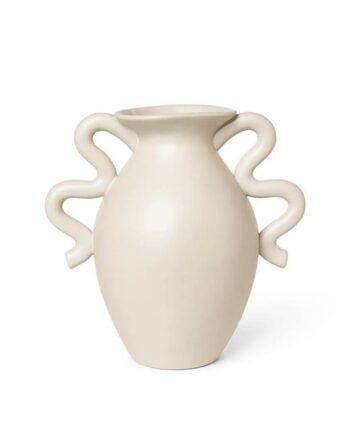 Ferm Living  Verso Table Vase Cream  : Erling Christensen Møbler