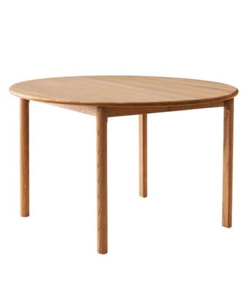 Findahl By Hammel Noor Spisebord    Udtræk  ø120 Cm Massiv Eg  : Erling Christensen Møbler
