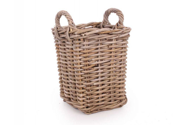 Fletkurv Naturrattan 28x28 Cm
