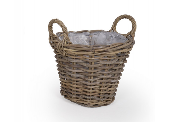 Fletkurv Naturrattan  :30 Cm