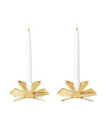Georg Jensen 2025 Kertelysestager    Stk Forgyldt  : Erling Christensen Møbler