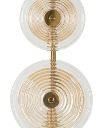 Glam Bord   Glas Og Jern   25x63 Cm