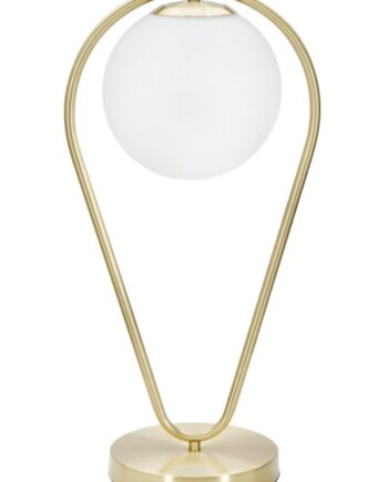 Glam Bord   Jern Og Glas   25x18x50 Cm