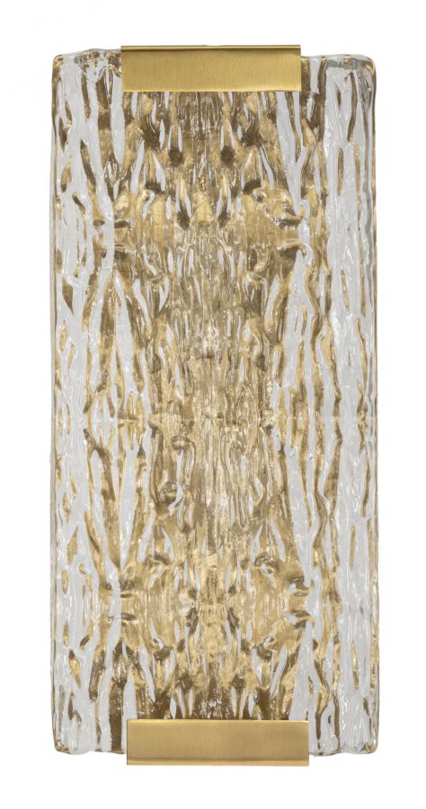 Glam Lampe   Glas Og Jern   36x15x10 Cm