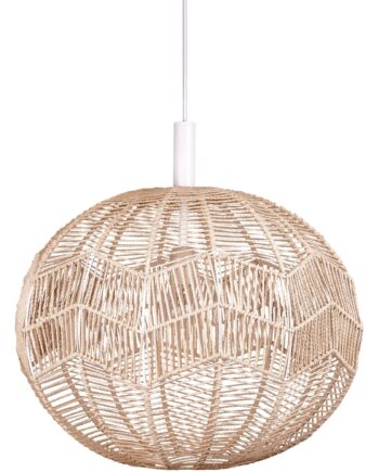 Globen Lighting Missy Pendel  Natur Hvid