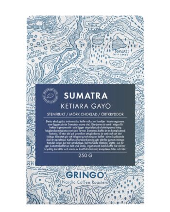 Gringo Sumatra Ketiara Gayo Organic Kaffebønner 250