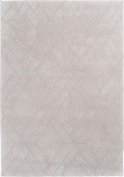 Gulvtæppe Loomery Jay   Elfenben   Mikrofiberpolyester Med Ball Yarn Loop Og 12 Cm Luv  100ã 60 Cm