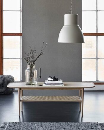 Haslev Athene Sofabord   Eg    Fransk Flet 150x60 Cm   : Erling Christensen Møbler
