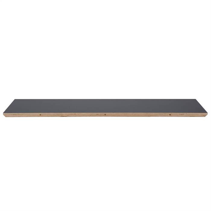 Haslev Symphony Tillægsplade Grafit Laminat 105x48 Cm   : Erling Christensen Møbler