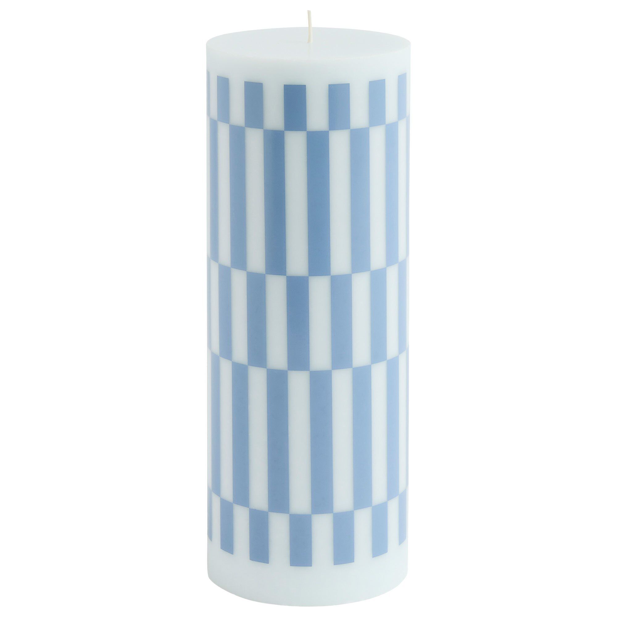 Hay Column Lys Large  Light Blue Dusty Blue Check