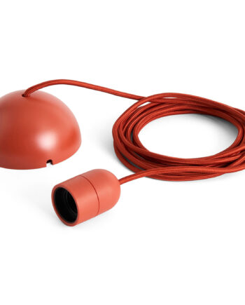 Hay Common Pendant Cord Set Ledningssæt  Rusty Red