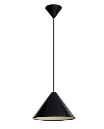 Hay Compass Pendant Pendel 26 Cm  Soft Black