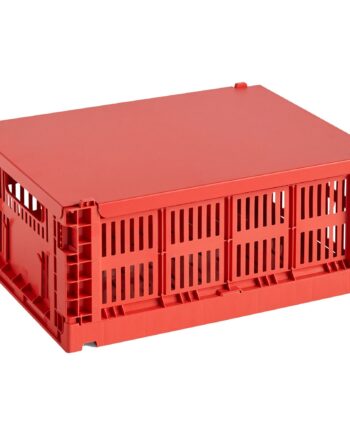 Hay Låg  Colour Crate  Rød  Medium