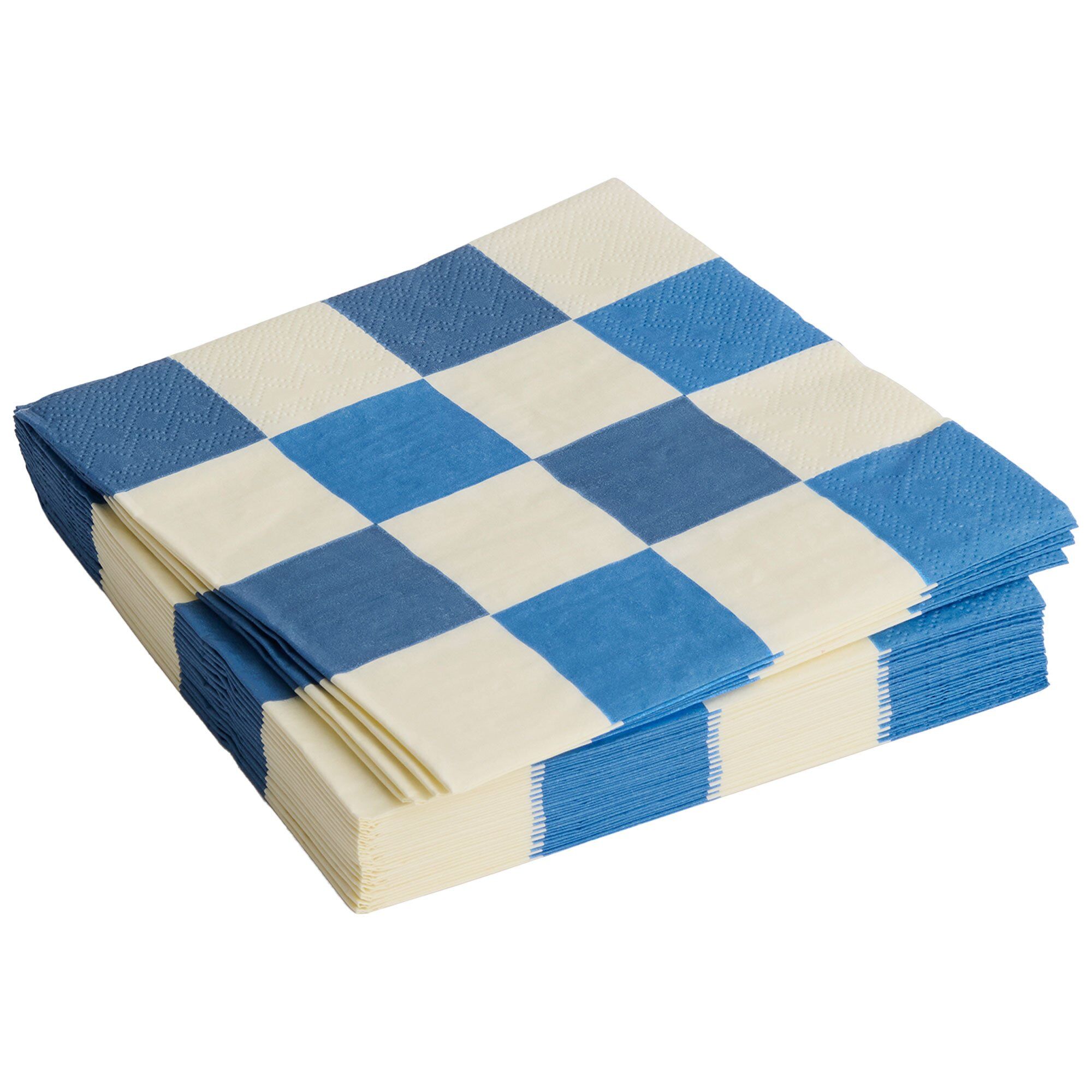 Hay Pattern Frokostserviet  Off White Blå
