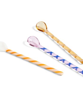 Hay Spice Glassker  12 Cm   -pak  Amber Light Pink White