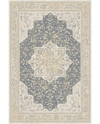 Hc Interior Rugs Empire 100  Uld Beige Blue  : Erling Christensen Møbler