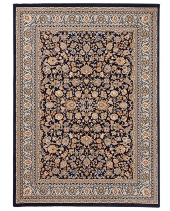 Hc Interior Rugs Maya 8746 Mørkeblå  : Erling Christensen Møbler