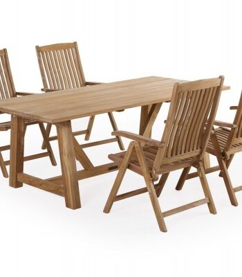 Hercules 200 Devon Teak Havemøbelsæt