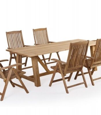 Hercules 246 Devon Teak Havemøbelsæt