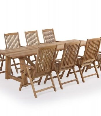 Hercules 290 Devon Teak Havemøbelsæt