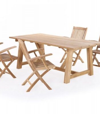 Hercules 200 Mia Teak Havemøbelsæt