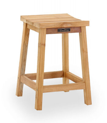 Hercules Teak Barstol