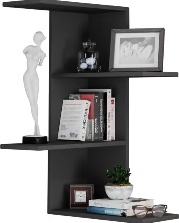 Hjørnereol  77   45   45 Cm  Sort