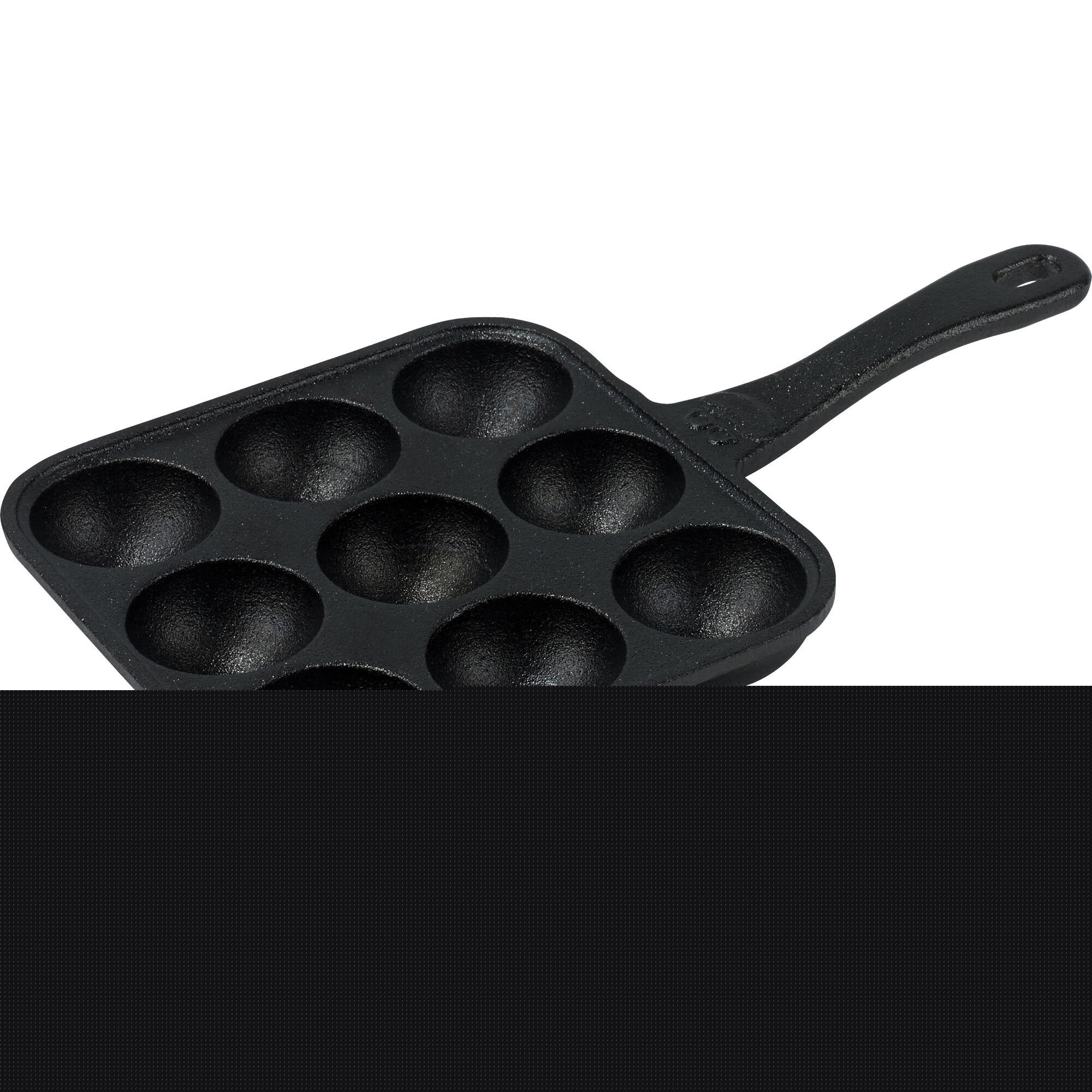 Holm æbleskivepande   Huller