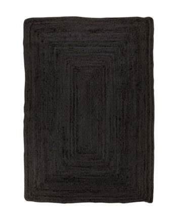 House Nordic Rektangulær Bombay Gulvtæppe Grå Jute  180x120