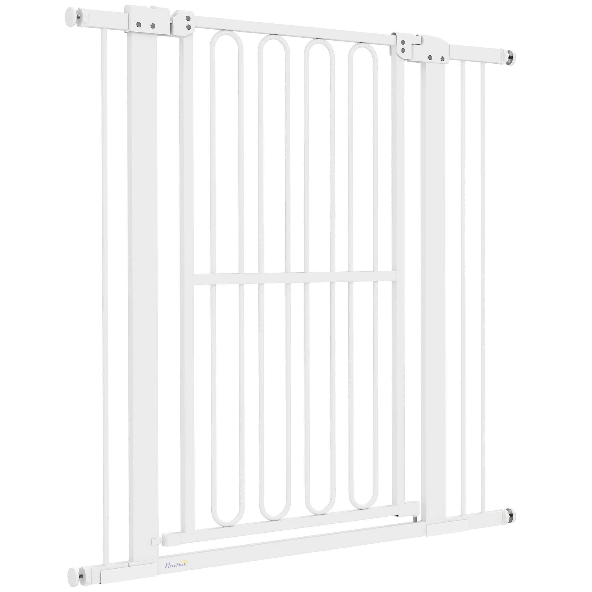 Hundesikkerhedsgitter  76-104 Cm Spærregitter Uden Boring  Trappegitter