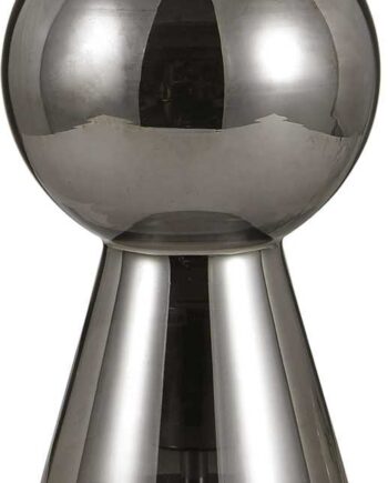 Ideal Lux Birillo Bordlampe   Røgfarvet Glas ø17     H30 Cm E27